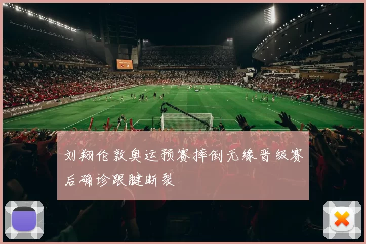 刘翔伦敦奥运预赛摔倒无缘晋级赛后确诊跟腱断裂
