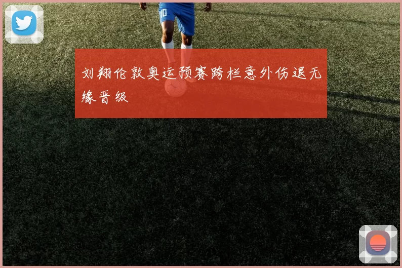 刘翔伦敦奥运预赛跨栏意外伤退无缘晋级